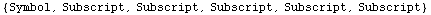 {Symbol, Subscript, Subscript, Subscript, Subscript, Subscript}