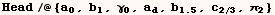 Head/@{a_0, b_1, γ_0, a_d, b_1.5, c_ (2/3), π_2}