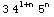 3 4^(1 + n) 5^n